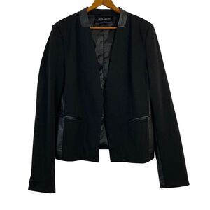 Akira Chicago Black Label Two Toned Black Blazer Size Large